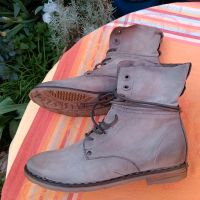 AIRSTEP * LEDER * BOOTS / STIEFELETTEN * 42 * TAUPE/HELLBRAUN TOP Nordrhein-Westfalen - Bergisch Gladbach Vorschau