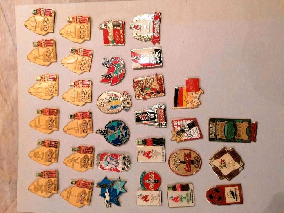 Coca-Cola Pins in Backnang