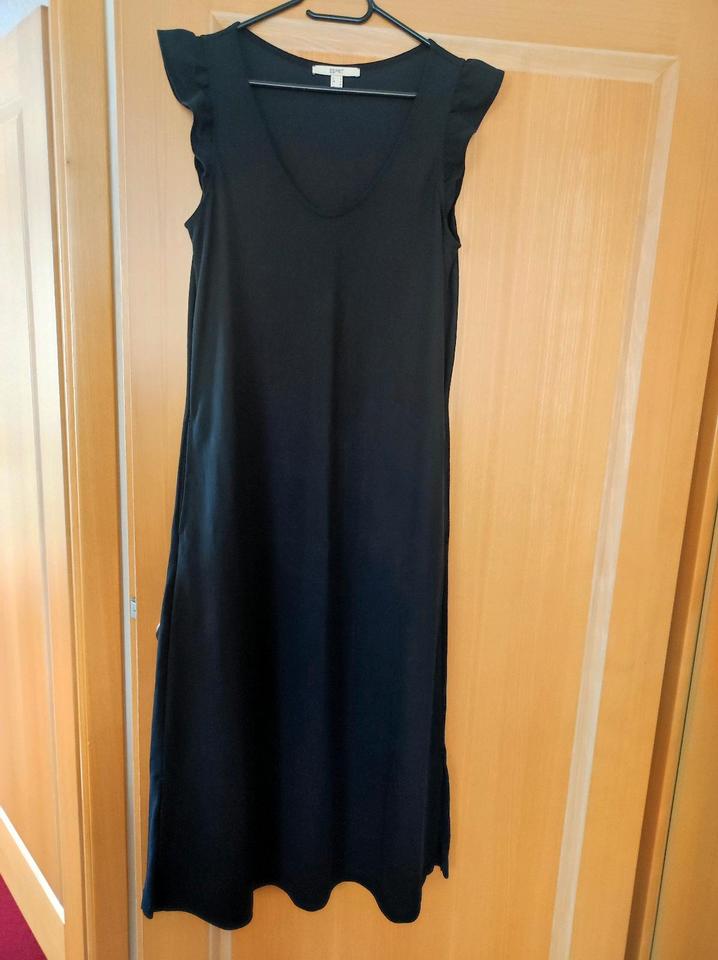 Lockeres Kleid Maxikleid Esprit schwarz Sommerkleid Damen in Oberthulba
