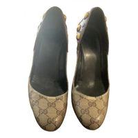 GUCCI Gr 37,5 Pumps Crystal GG Canvas „Babushka“ Style Nordrhein-Westfalen - Kempen Vorschau