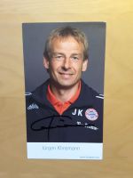 Handsignierte Autogrammkarte Jürgen Klinsmann FC Bayern Bayern - Tutzing Vorschau