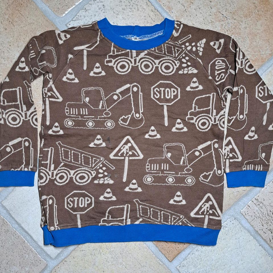 Pulli DIY selbstgenäht 98/104 Retro Pauli Maus SUL Skandi in Waldeck