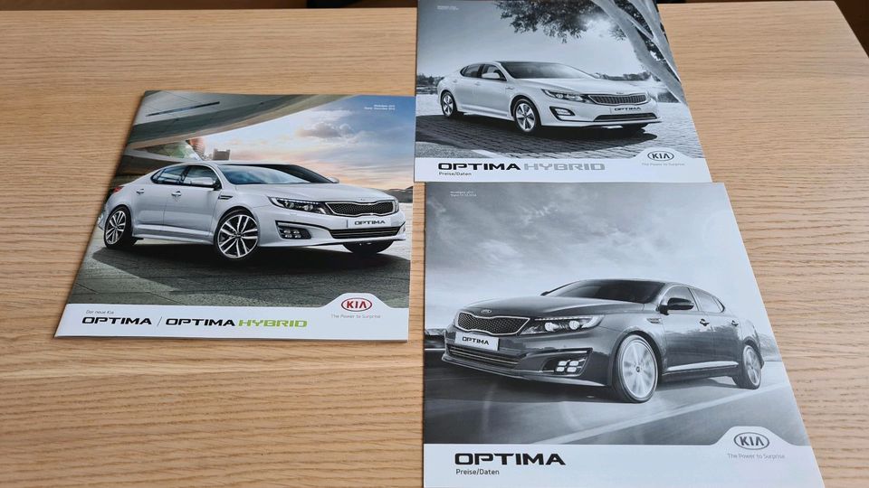 KIA Optima 2015 Broschüre / Katalog / Prospekt in Pattensen