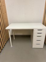 Ikea Schreibtisch weiß Tischplatte, Unterschrank, Standfüße, stuh Leipzig - Altlindenau Vorschau