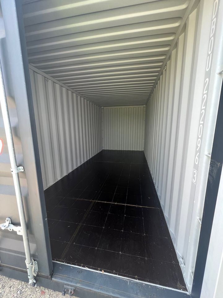 20' DV Seecontainer / Lagercontainer / 8'6 ex Miete in RAL7016 in Rotenburg (Wümme)
