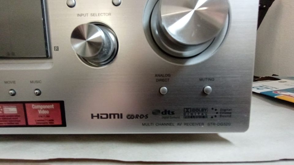 SONY Stereo Verstärker MODEL NO. STR-DG520 in Waldstetten