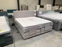 ⭐ANGEBOT - Boxspringbett 180x200 - 2x mehrfach elektrisch verstellbar mit TFK-Matratzen Härtegrad 3 und 2x Kaltschaum-Topper - Bett in beige ● D&D Möbel⭐ Dortmund - Innenstadt-West Vorschau