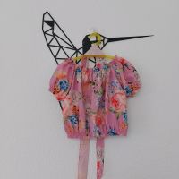 Bluse ☆ Gr. 104 ☆ Blumen ☆ Kostüm Hawaii ☆ Hula Shirt ☆ Oberteil Saarland - Freisen Vorschau