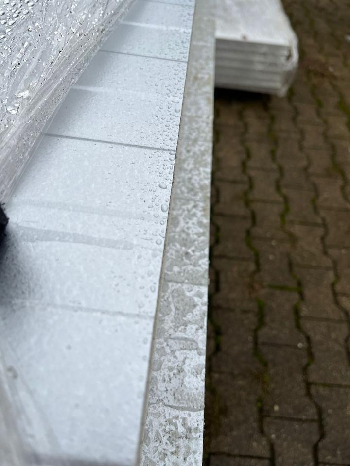 Sandwichpaneele Sandwichplatte für Wand 60mm / 5m  Aluzink Silber in Bottrop
