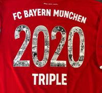 Sonder-trikot Triple 2020 FC Bayern München Sonderflock M Neu Baden-Württemberg - Öhringen Vorschau