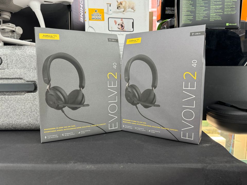 Jabra Headset Evolve2 40 SE MS Stereo Versiegelt Rechnung/Garanti in Hannover