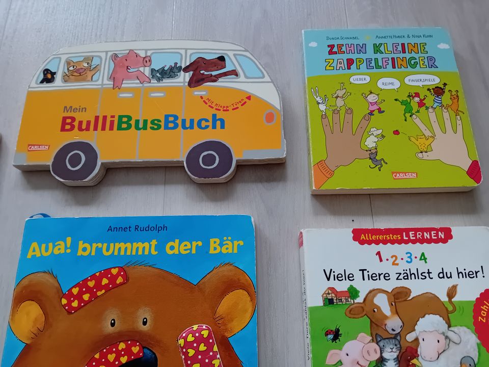 8 Bilder-Bücher ♥ Nelly & Nero Zappelfinger BulliBus Zahlen Cars in Hamburg
