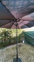 Sonnenschirm 3m in Grau inklusive Ständer Köln - Porz Vorschau