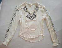 Langarmshirt Bluse H&M XS/34 neuwertig Hippie süß sexy Pankow - Französisch Buchholz Vorschau