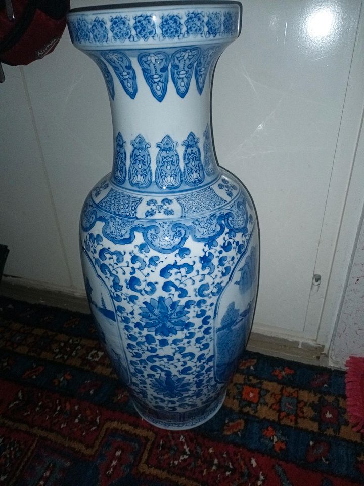 Große Bodenvase China Motiv - 62cm - in Wuppertal