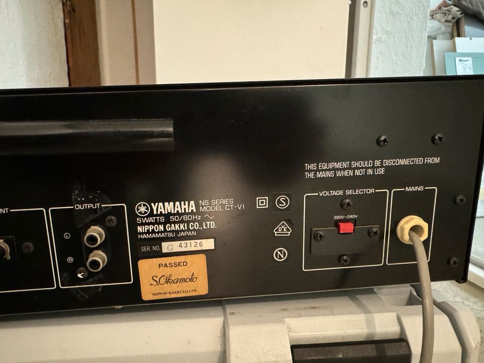 Yamaha CT-VI Radio Tuner in Mülheim (Ruhr)