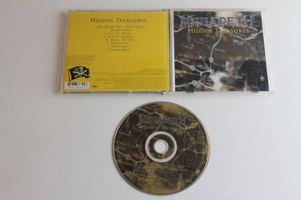 6x Metal CD, Dropkick, Skullview, Megadeth, Dead Swans, 5€ pro CD in Bruchhausen-Vilsen