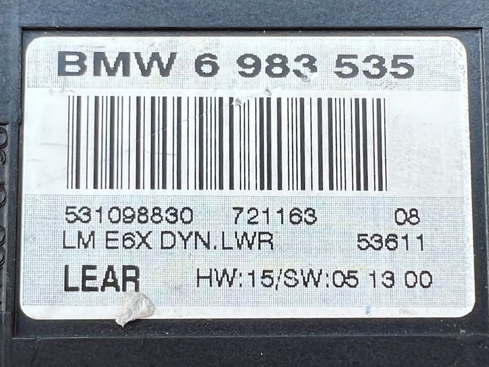 BMW E60 E61 E65 E66 Lichtsteuergerät Lichtmodul 6983535 in Bochum