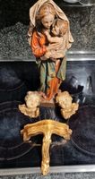 Madonna Atik Maria Hl. Figur Holzfigur Bayern - Wolfratshausen Vorschau