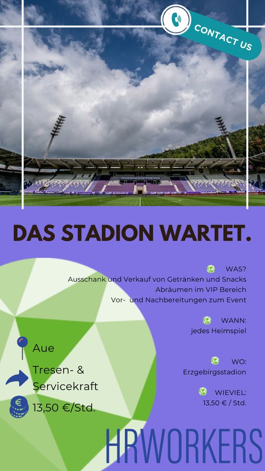 Getränkeausschank und Verkauf im Stadion in Aue in Chemnitz