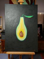 Bild, Gemälde, Handarbeit "Avocado" 70×100 Zentimeter Schleswig-Holstein - Flensburg Vorschau