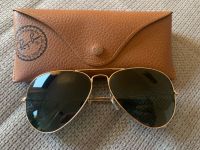 Ray Ban P Unisex Sonnenbrille Aviator Large Metal Gold - wie neu! Bayern - Schwarzach am Main Vorschau