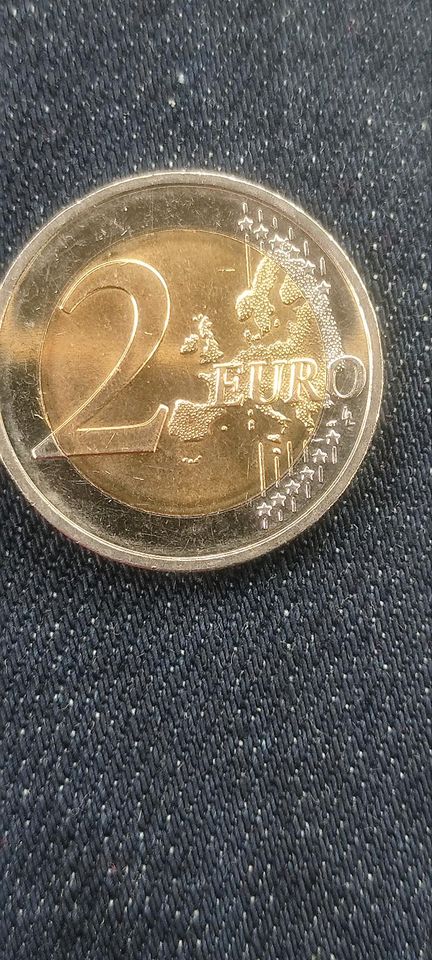 Seltene 2 Euro Münze Karl der Große 2023 (DF) in Raunheim