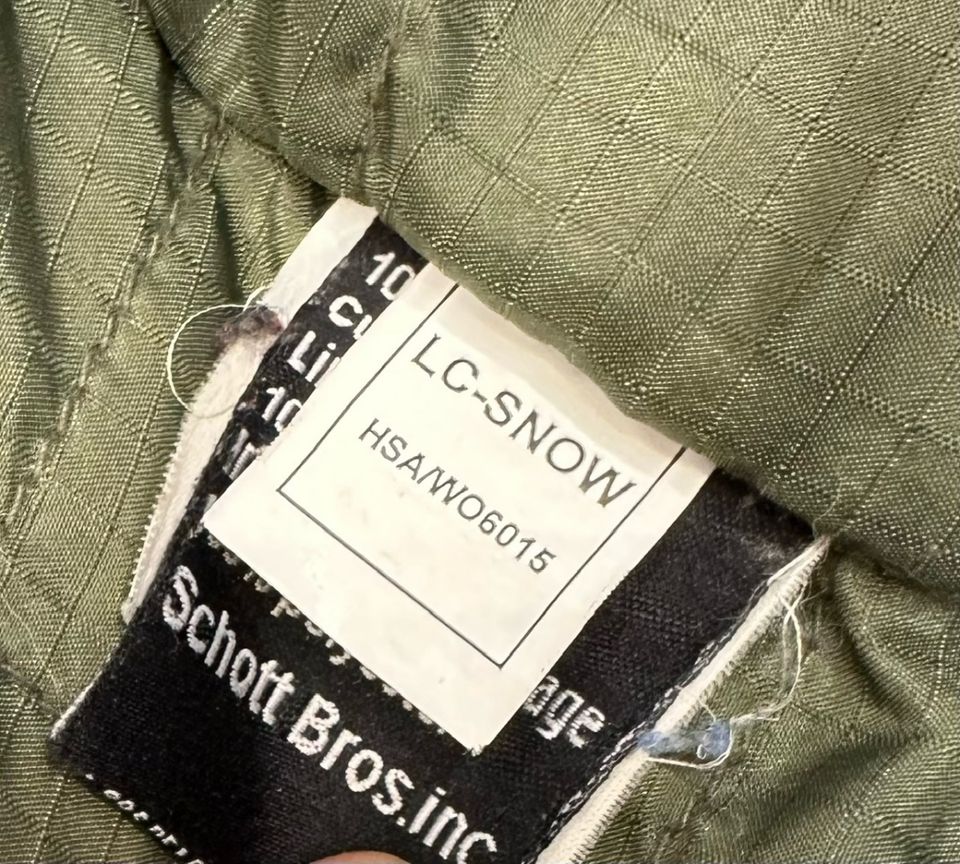 Schott NYC Leder Parka warmer Winter Mantel Jacke Parker Gr.XXXL in Köln