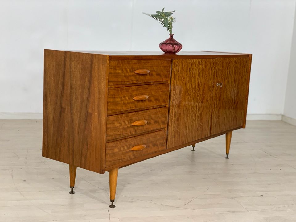 MID CENTURY SIDEBOARD KOMMODE TV SCHRANK VINTAGE in Berlin