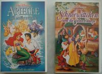 Schneewittchen und Arielle - Original Disney VHS Videos Schleswig-Holstein - Mildstedt Vorschau