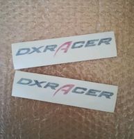 2x DXRACER (Gaming) Hinterglas-Aufkleber innenklebend Sticker Bonn - Tannenbusch Vorschau