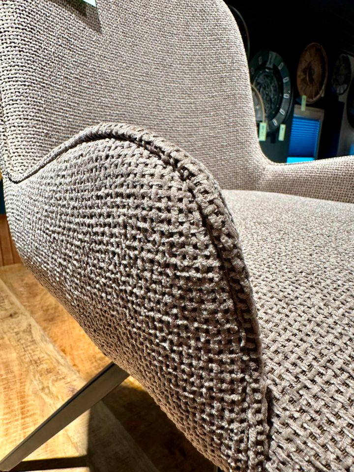 Esszimmer Drehstuhl Creme Weiß Beige drehbarer Stuhl NEU Stoff in Wermelskirchen
