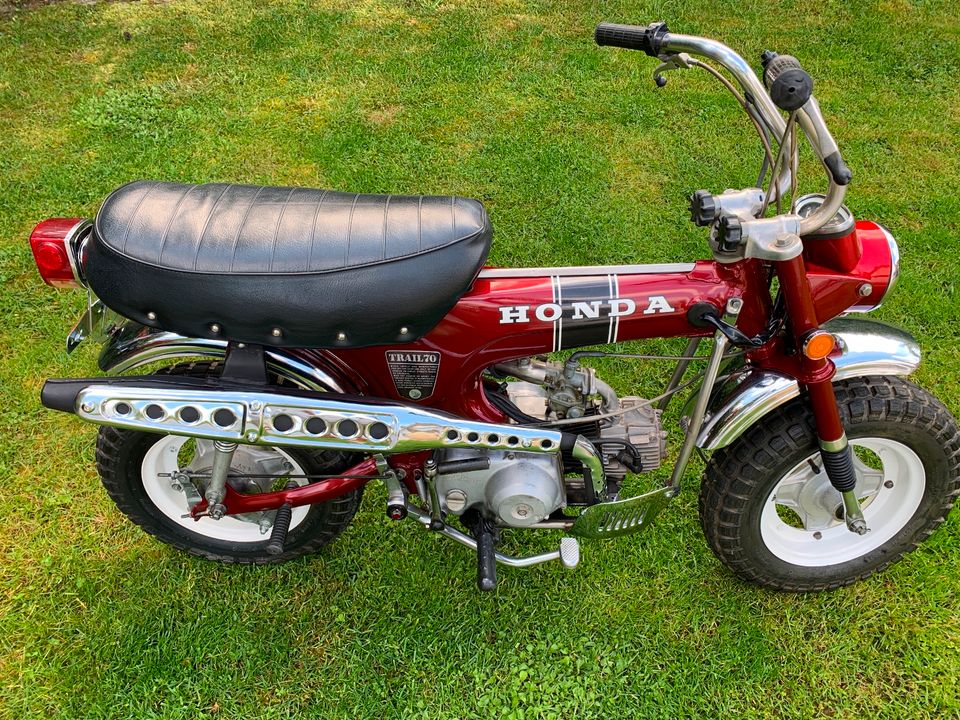 Honda CT 70 Trail Dax original 2626km, unrestauriert Erstlack! in Neuried Kr München