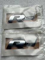 Original VW Embleme R Line Silber/schwarz Golf Nordrhein-Westfalen - Warburg Vorschau