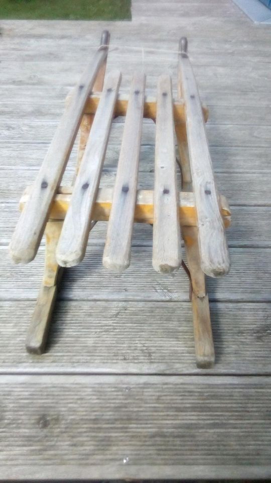 Holzschlitten, alt, gebraucht guter Zustand in Weitnau