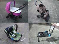 Britax Römer Kinderwagen + Buggy + Babyschale + Base + 2 Fußsäcke Rheinland-Pfalz - Schifferstadt Vorschau