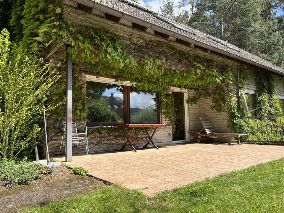 Idyllisches Wohnen im Einklang mit der Natur - Zweifamilienhaus in Ezelsdorf mit separatem Baugrundstück inklusive in Burgthann 