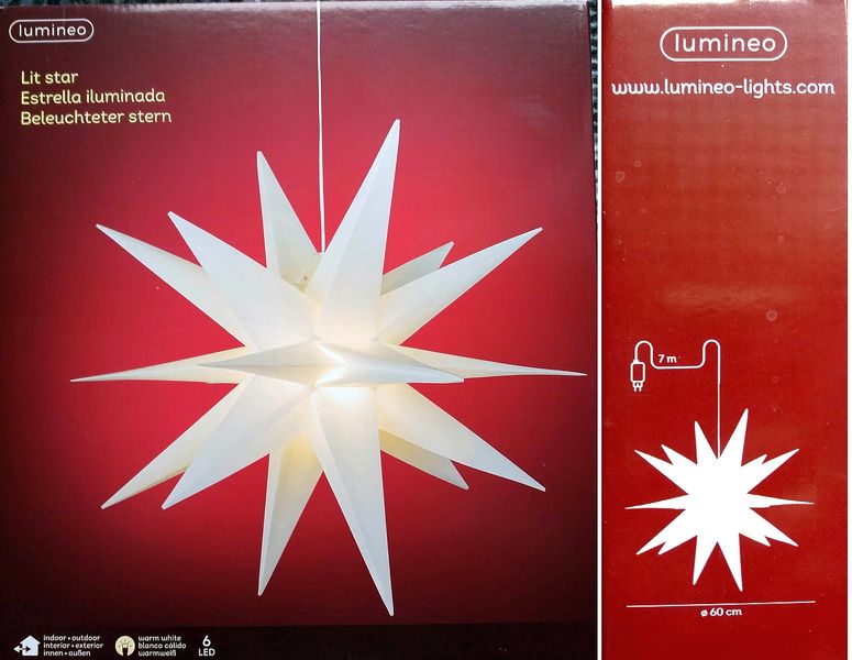 LED STERN ca. 60 cm Ø, lumineo in Hessen - Schaafheim | eBay Kleinanzeigen  ist jetzt Kleinanzeigen