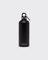 PRADA Isolierte Wasserflasche aus Edelstahl, 500ml schwarz Mitte - Tiergarten Vorschau