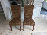 2 Stühle Stuhl Esstischstühle echt Rattan Nordrhein-Westfalen - Troisdorf Vorschau