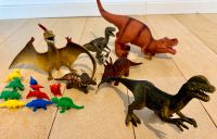 Dinosaurier Set teils Gummi teils Bullyland keine Schleich mehr Düsseldorf - Grafenberg Vorschau