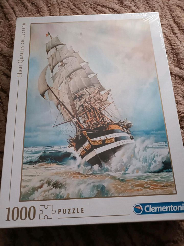 Clementoni Puzzle Amerigo Vespucci 1000 Teile in Boxberg / Oberlausitz