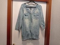 Damen Jeans Bluse Gr XXL Takko hell blau verwaschen Neuwertig Nordrhein-Westfalen - Hamm Vorschau