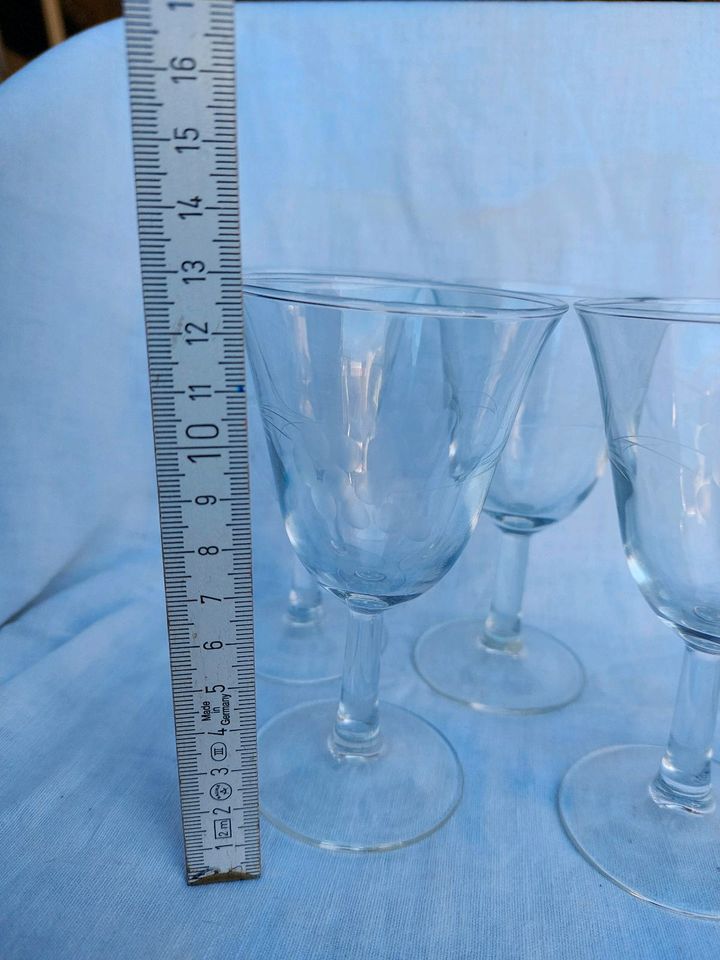 4 Sektgläser/Likör-Gläser in Geslau