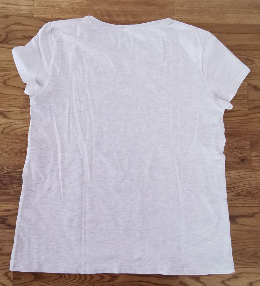 rosa meliertes Tshirt aus organic cotton von H&M in 146/152 in Frankfurt am Main