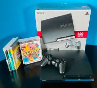 Sony PS3 Playstation 3 Slim 320GB + 2 Original Controller +Spiele Hessen - Büttelborn Vorschau