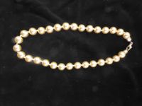Perlenkette, große Perlen,  Glas-Kunstperlen echt aussehend Niedersachsen - Springe Vorschau