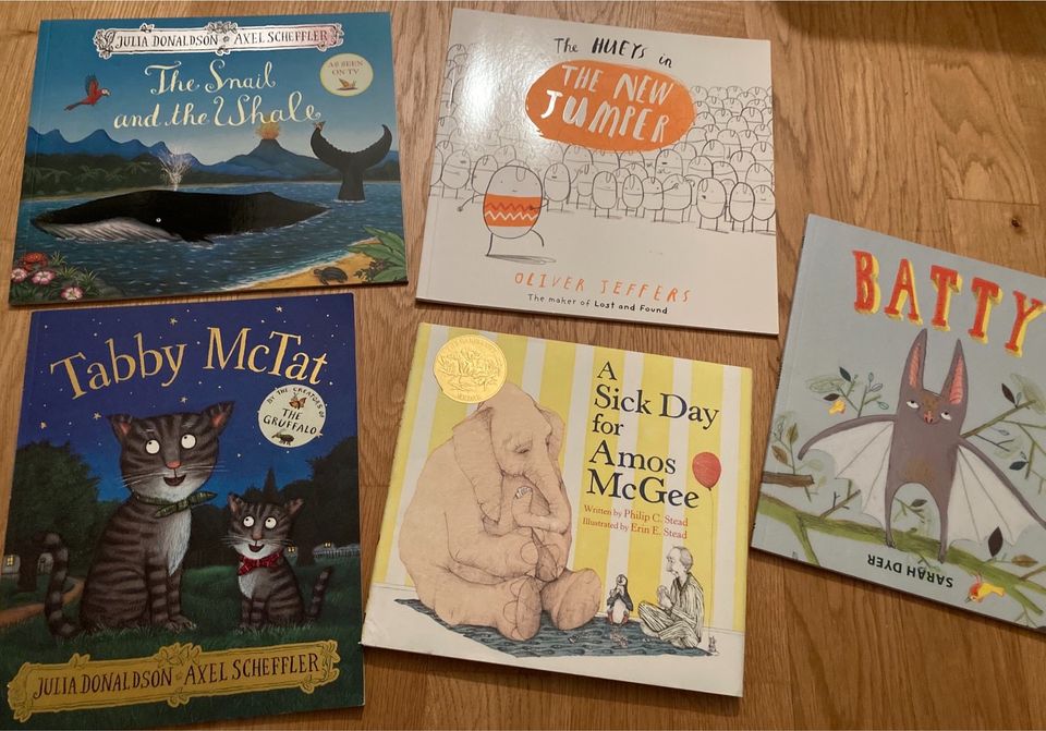 Englische Bilderbücher picture book Axel Scheffler Oliver Jeffers in Berlin