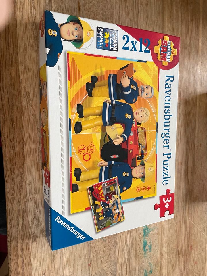 Puzzle Feuerwehrmann sam in Lamerdingen