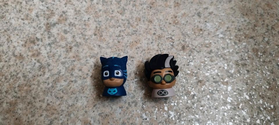 PJMasks Spieleset, Figuren: CatBoy,Gecko,Romeo, Wölfie Kevin,Buch in Gräfenhainichen